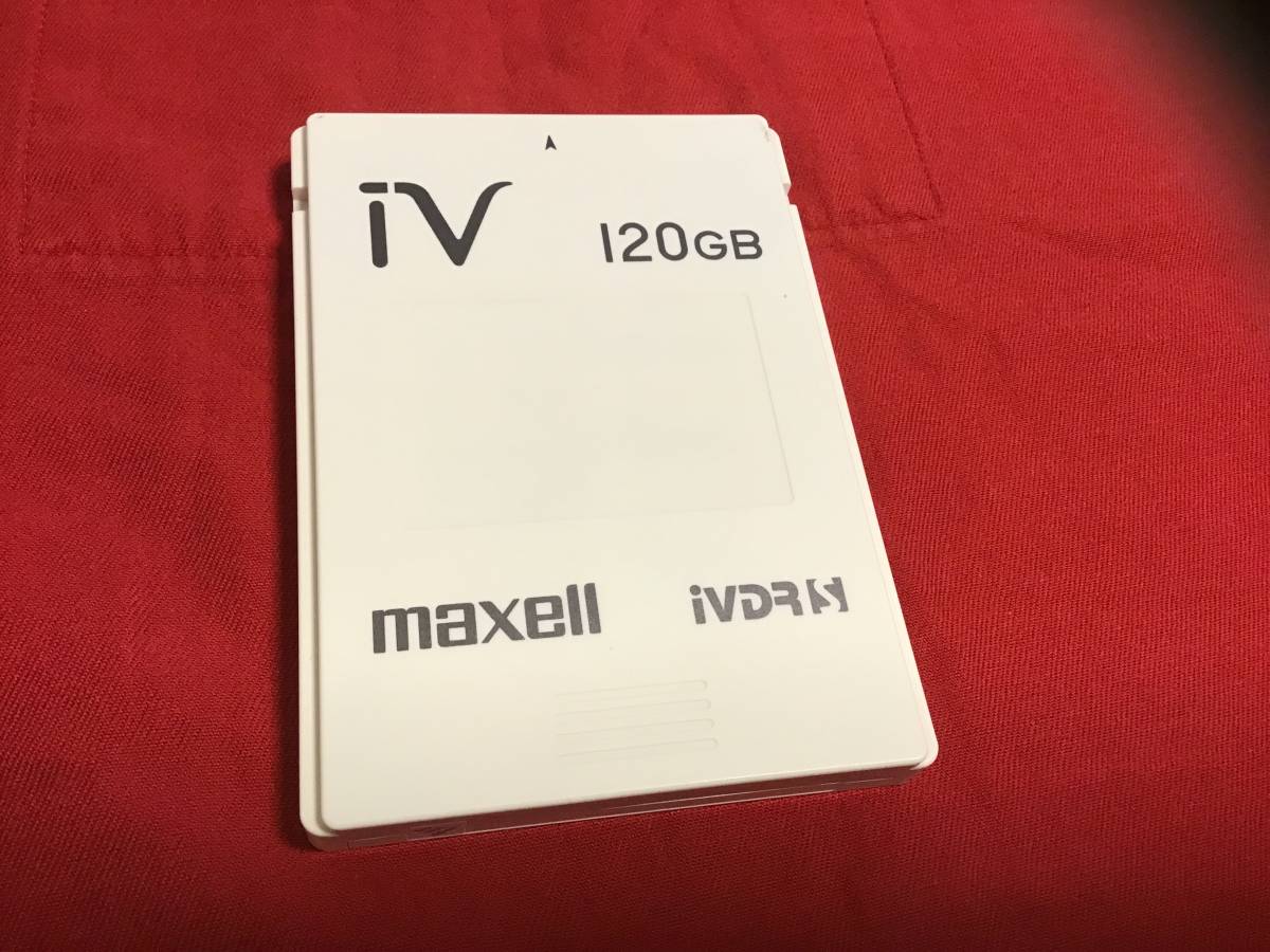 maxell マクセル　120GB IVDR-S カセットハードディスク M-VDRS120G.A 　発送はクリックポスト185円