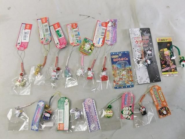 ハローキティ 地域限定 ストラップ 16点セット た*ぽ様 ハローキティ