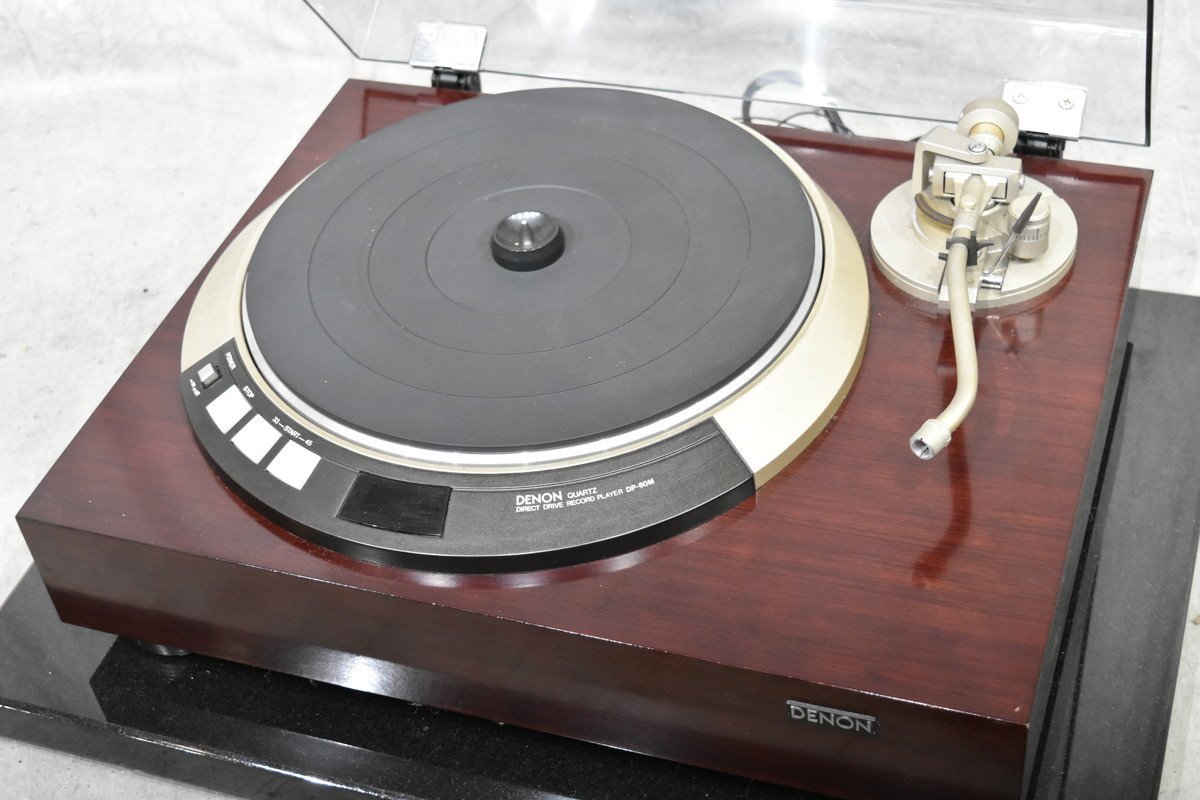 DENON/デノン ターンテーブル レコードプレーヤー DP-60M