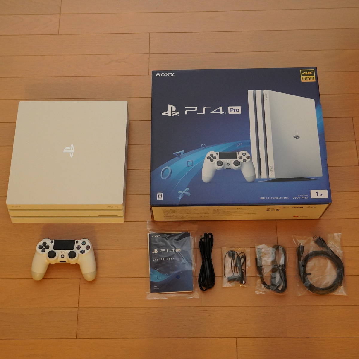 PlayStation4 Pro 換装用SSD付き！ グレイシャー・ホワイト 1TB CUH