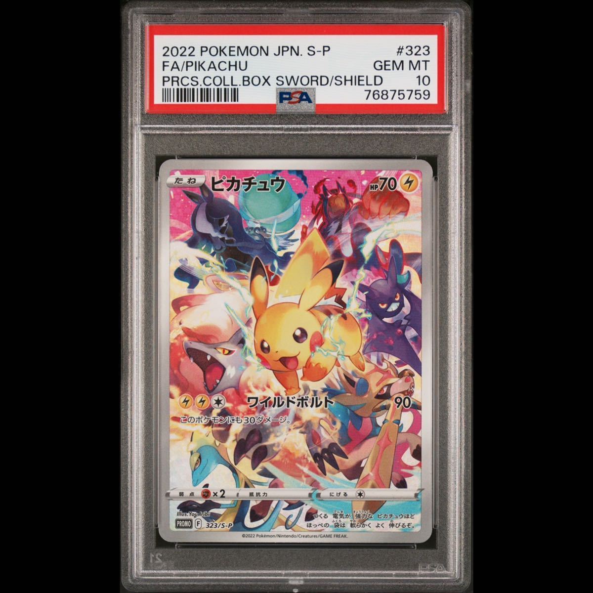【PSA10】ピカチュウ プロモ プレシャスコレクターボックス GEM MINT 最高評価 鑑定品 ポケモンカード ポケカ pokemon cards grading