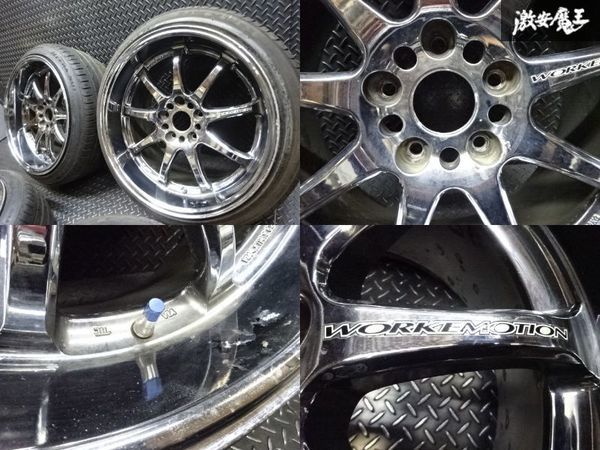 売り切り! ○ワーク エモーション XD9 18インチ 9J +30 10J +38 114.3 