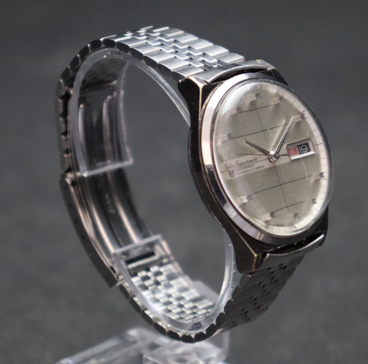 SEIKO Sportsmatic 5 セイコー スポーツマチック 6619-8040 自動巻 21 