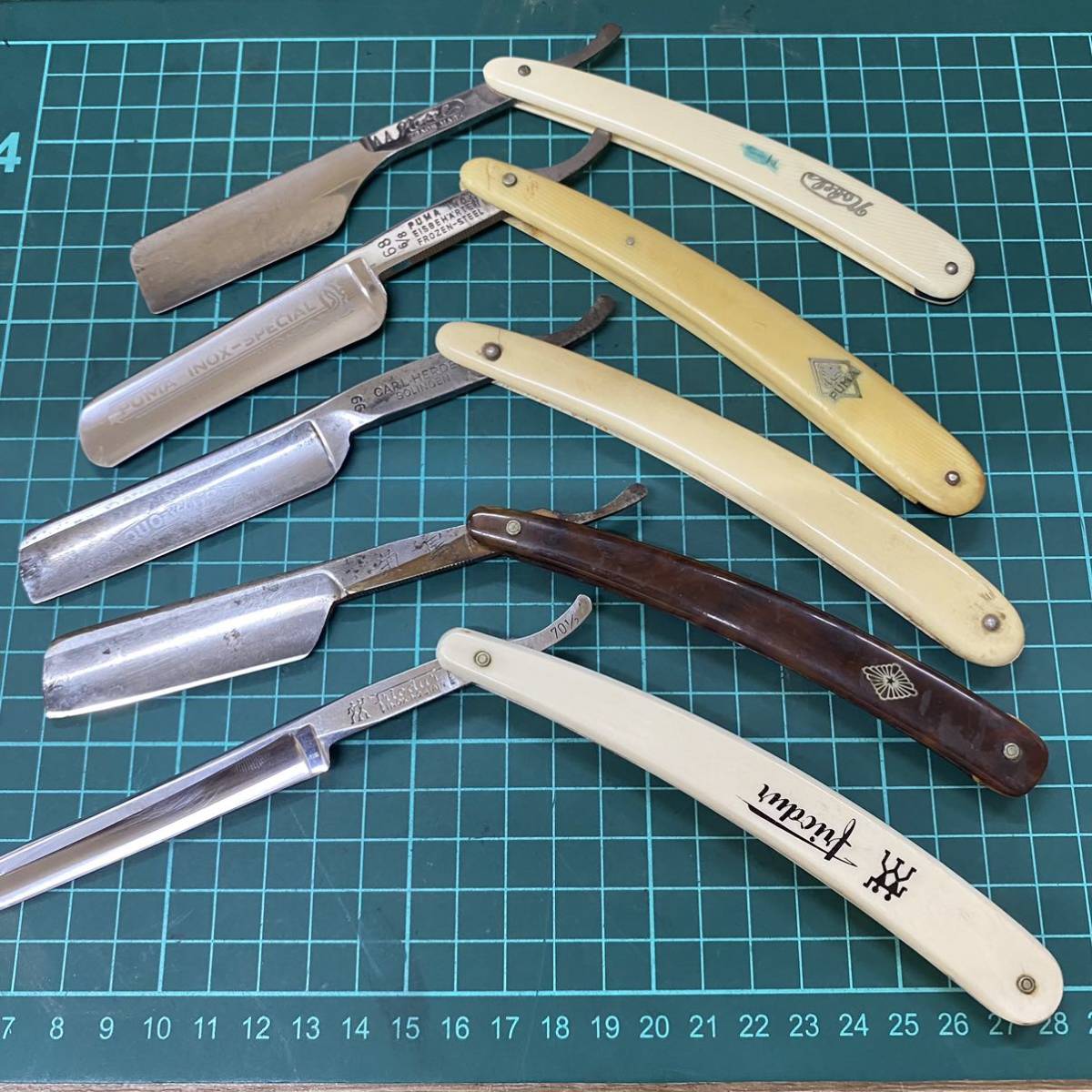 012 理容 西洋剃刀 レザー J.A HENCKELS SOLINGEN ヘンケルス 