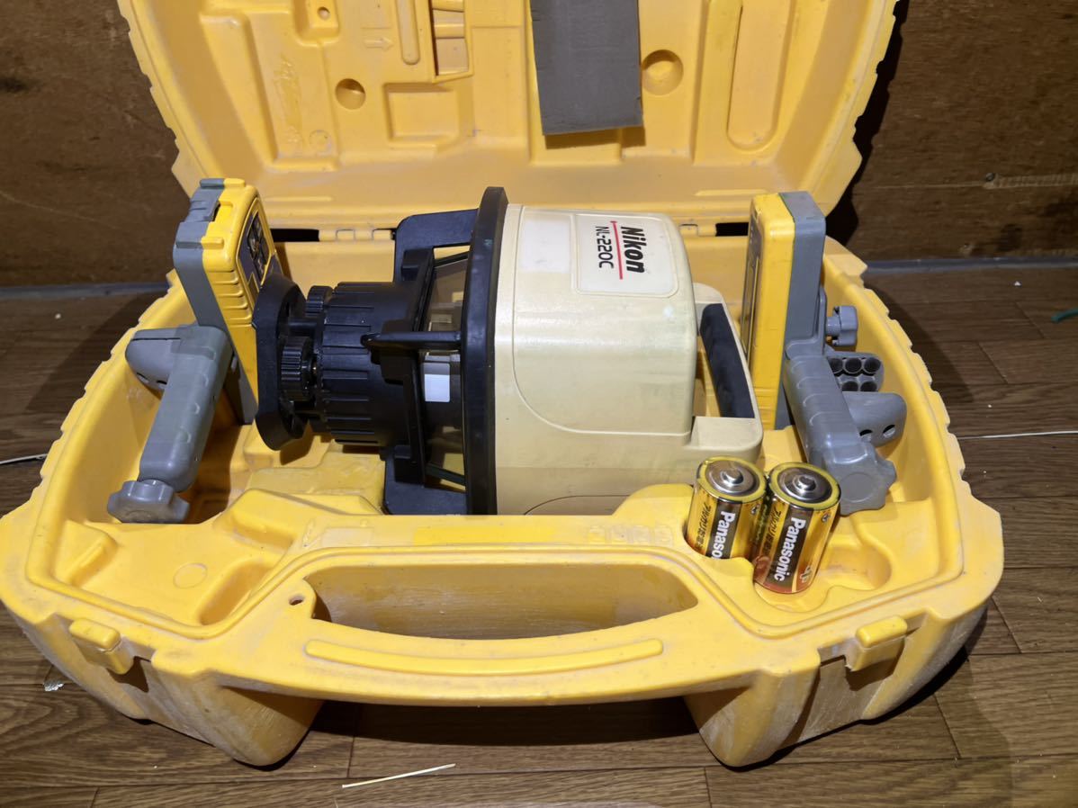 Nikon NL-220C HL450 回転式レーダーレベル