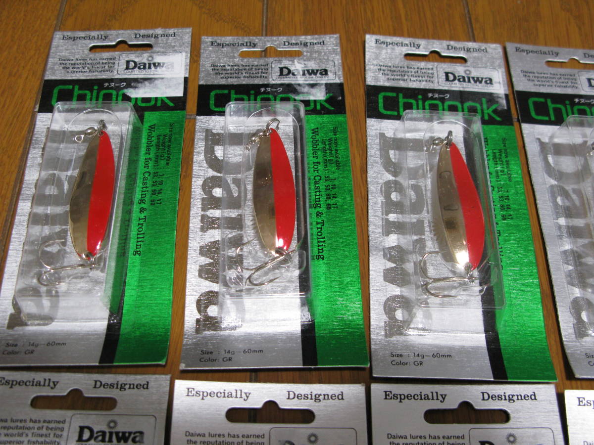 ダイワ精工 チヌーク 14g GR 新品未開封 画像11個セットで