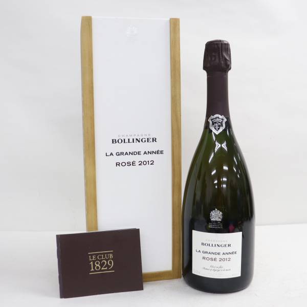 1円~BOLLINGER（ボランジェ）ラ グランダネ ロゼ 2012 12％ 750ml