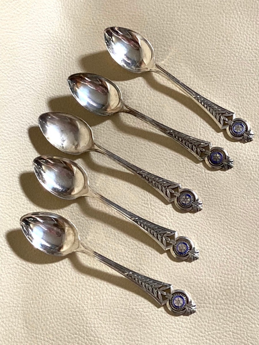 ロータリークラブ　銀製スプーン4本　SILVER925 ロータリークラブ 銀製スプーン ○ROTARY INTERNATIONAL ロータリー