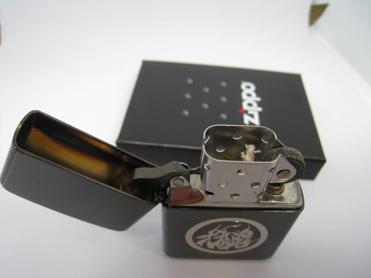 未使用オイル無し SevenStars ZIPPO 大和魂 セブンスター 天明屋尚 