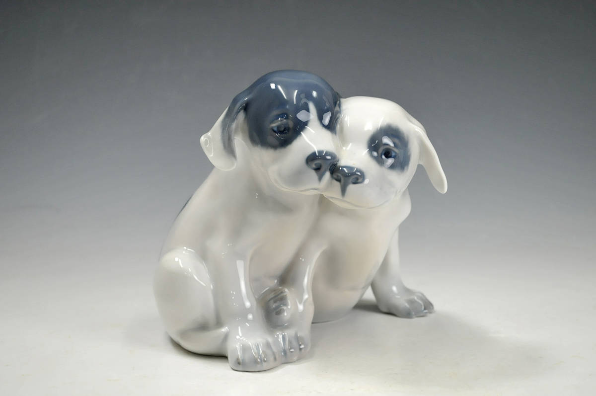 A1275-5⁄ロイヤルコペンハーゲン『ポインターの子犬』陶器人形