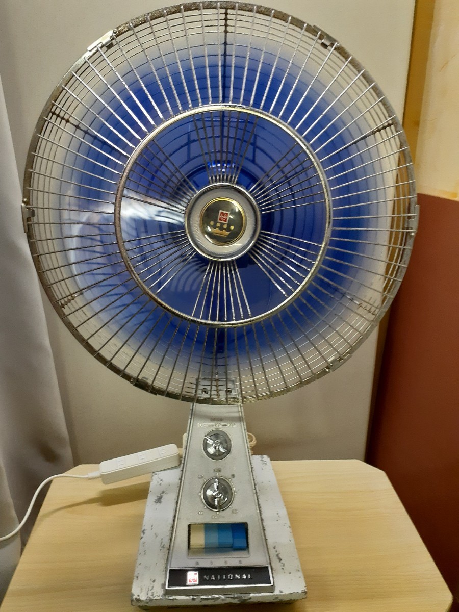 ナショナル 扇風機 National 昭和レトロ FAN ELECTRIC 昭和 「T7A