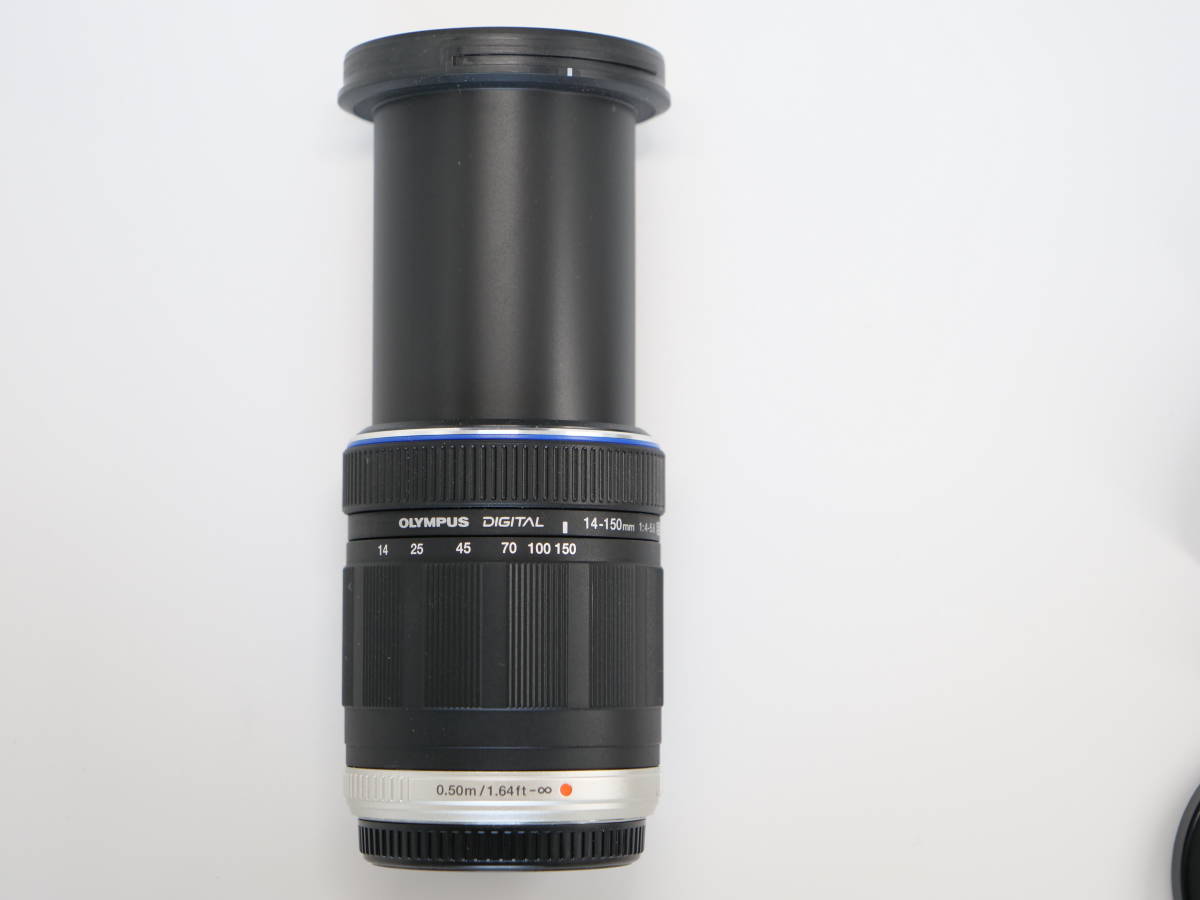 美品 OLYMPUS 14-150mm II ED 純正フード付 OLYMPUS オリンパス M.ZUIKO DIGITAL ED 14-150mm F4.0-5.6 純正レンズ