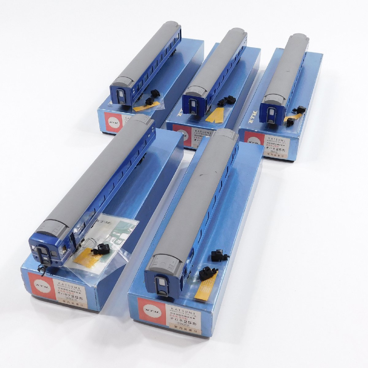 24系25形寝台客車5両 カツミ完成品 #96041 鉄道模型 ホビー 趣味