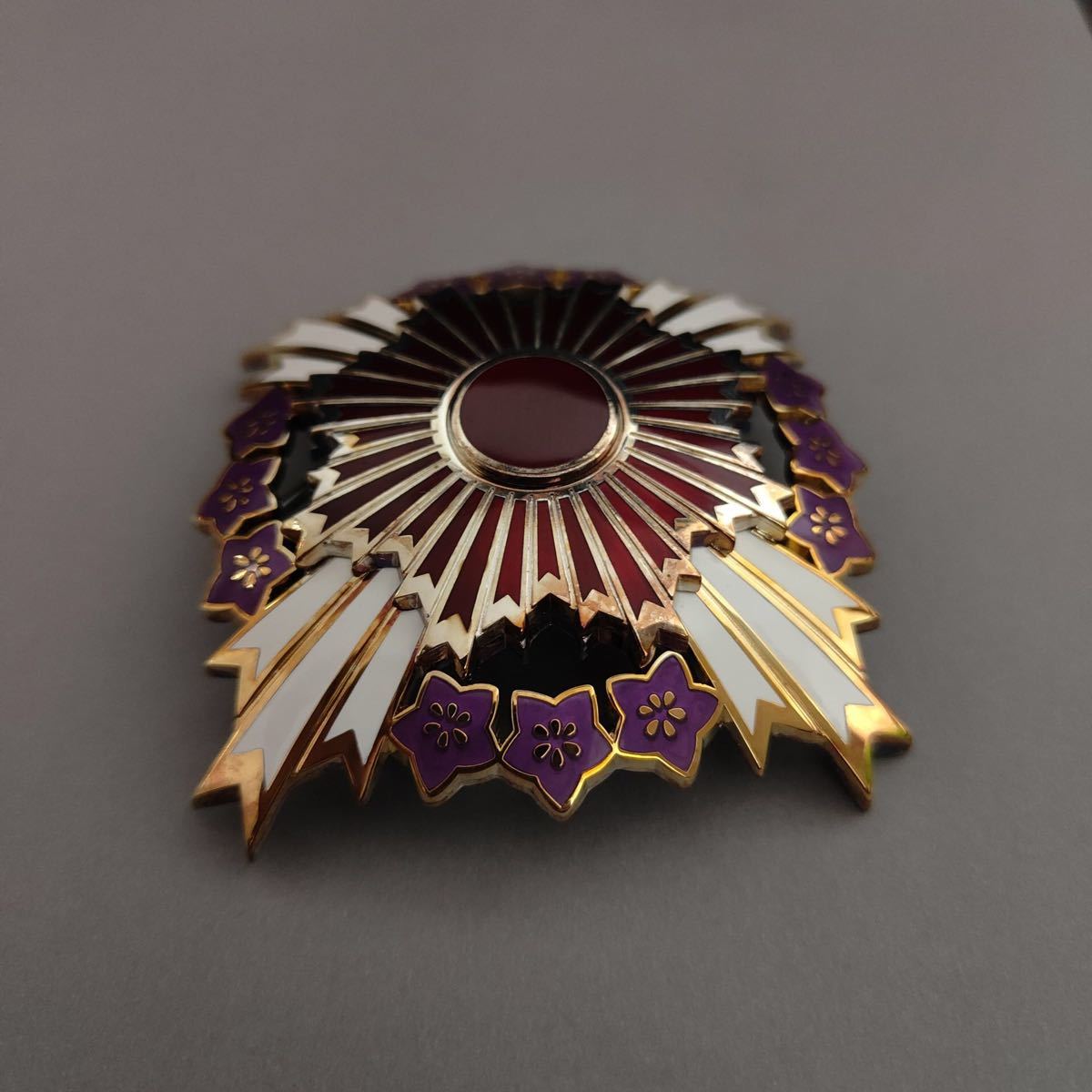 勲一等旭日桐花大綬章 桐花章 副章 レプリカ 勲章 大日本帝国 勳一等