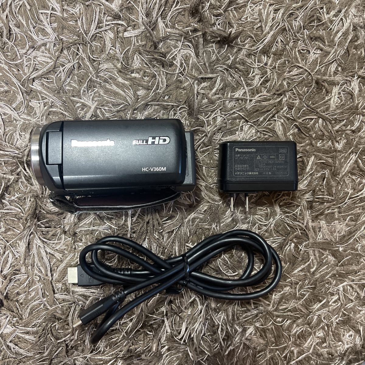 Panasonic HC-V360M パナソニック ビデオカメラ ホワイト 公式通販 
