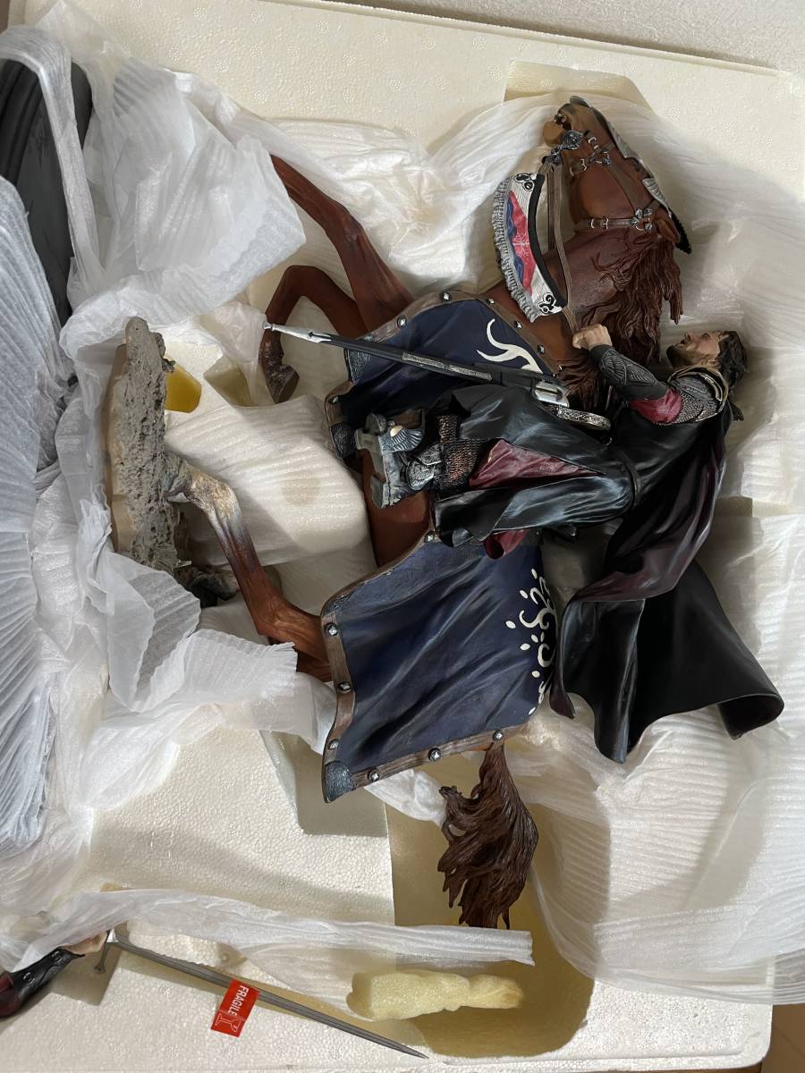 サイドショウ】アラゴルン アットザ ブラックゲート スタチュー ロード