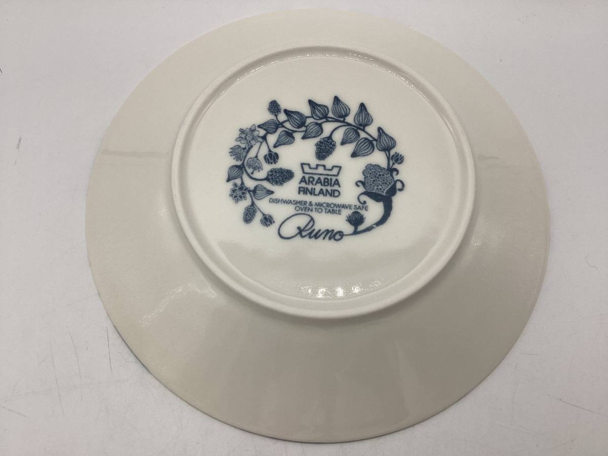 7076□ 美品 ARABIA アラビア ルノ RUNO ティーカップ＆ソーサー 1客