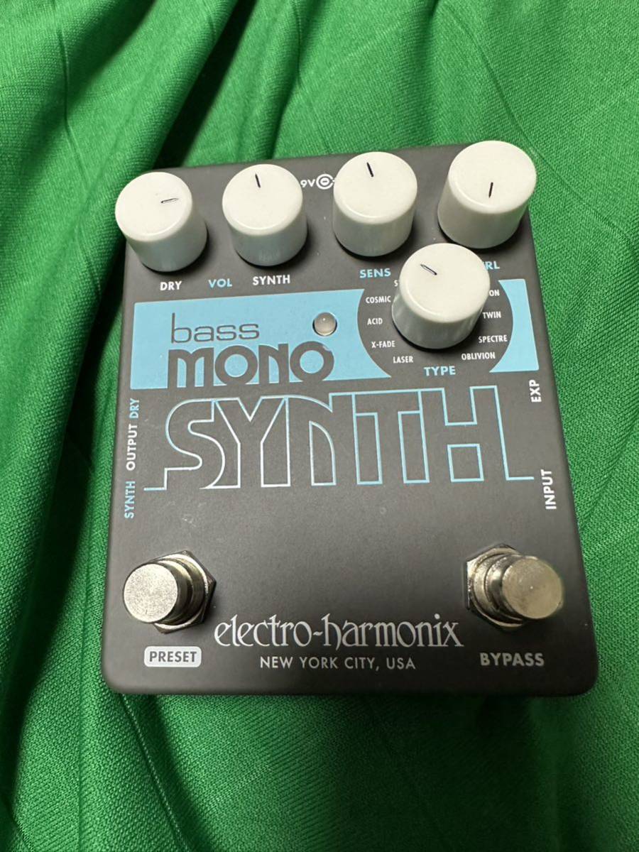 electro-harmonix BASS MONO synth ベースモノシンセサイザー ジャンク