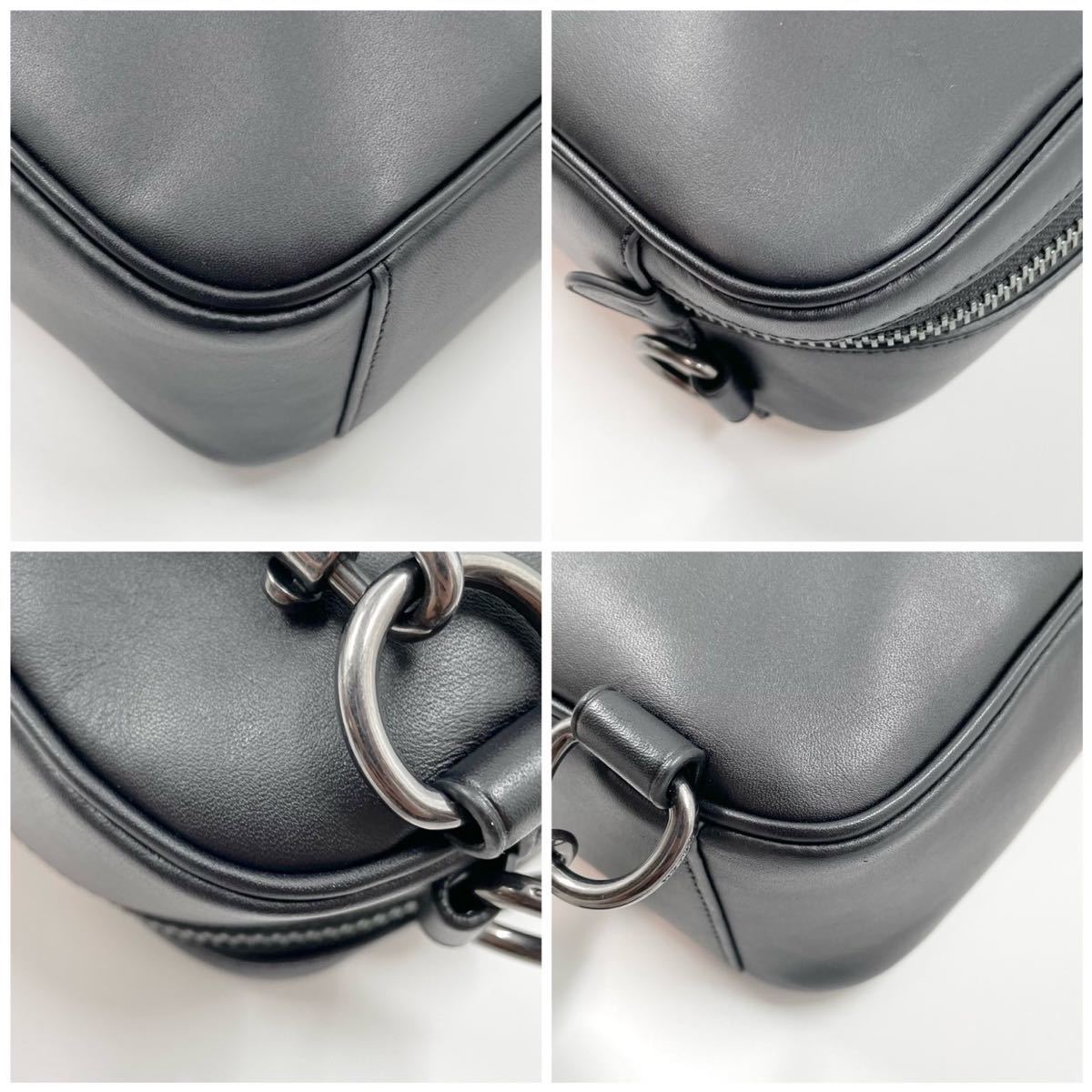 1円〜【未使用】COACH コーチ グラハム メンズ 3way ビジネスバッグ 