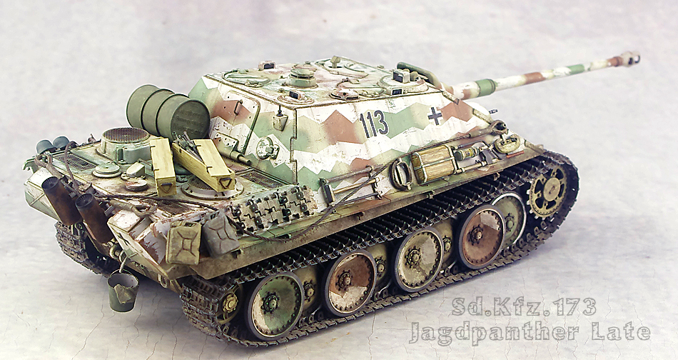 1/35 ドイツ 駆逐戦車 ヤークトパンサー 完成品 