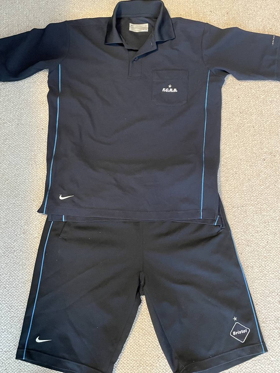  2001 soph F.C.R.B. Bristol ナイキ ポロシャツ ショートパンツセット(半袖Tシャツ)｜売買されたオークション情報、yahooの商品情報をアーカイブ公開 - オークファン 男性用