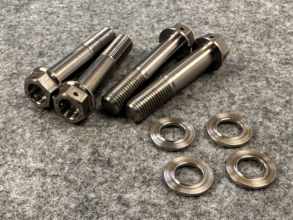 ◆H71 売切り! 美品 ドゥカティ 999 1098 1199 DIAVEL M1200 アエラ ブレンボ ラジアルマウント キャリパー チタンボルト チタンワッシャー