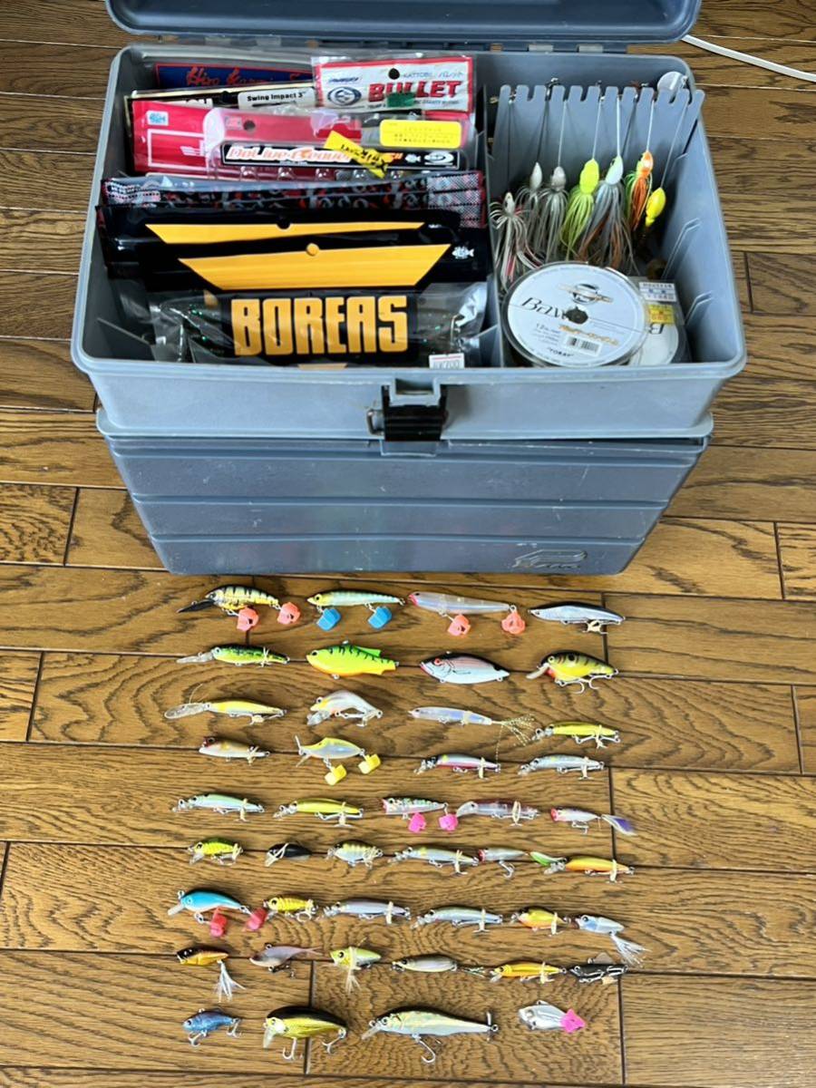 バス釣り引退 バス釣り引退セット タックルボックス by ビックベイト