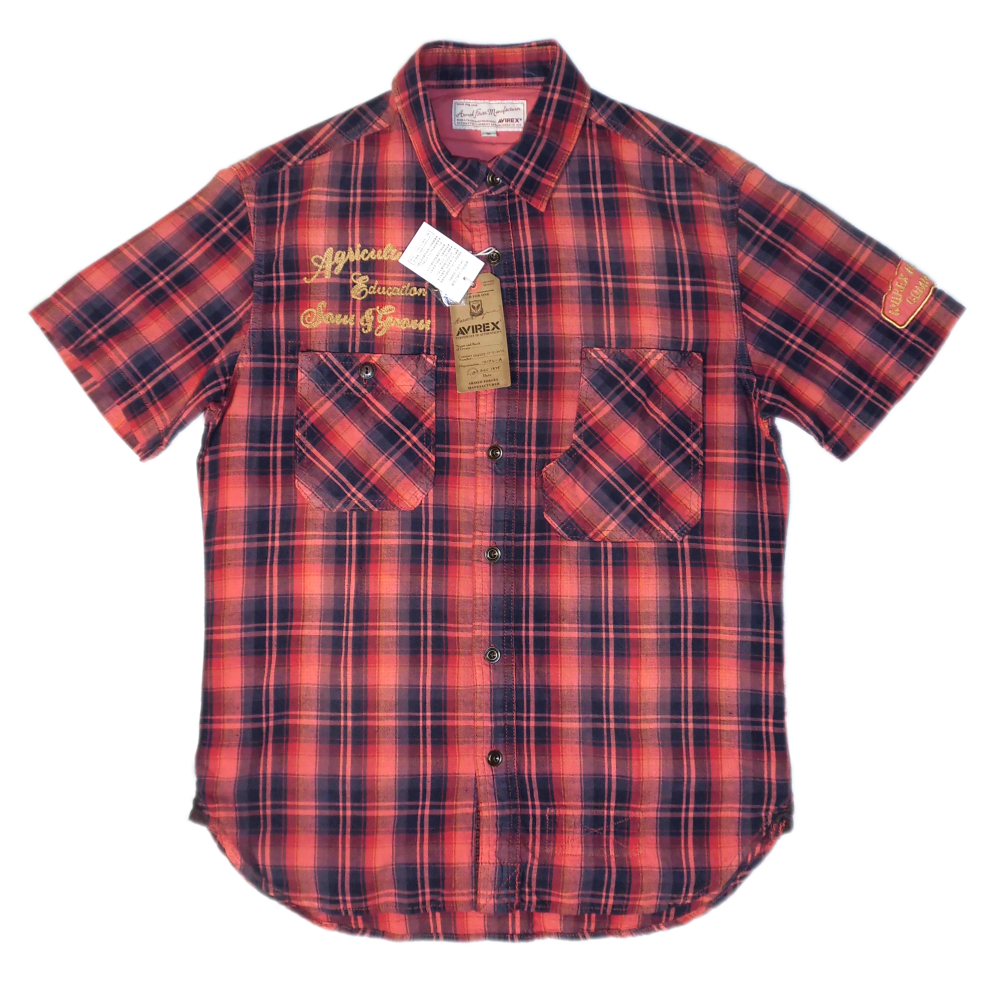 アヴィレックス ミリタリー オールインワン バックロゴ ワッペン刺繍 L