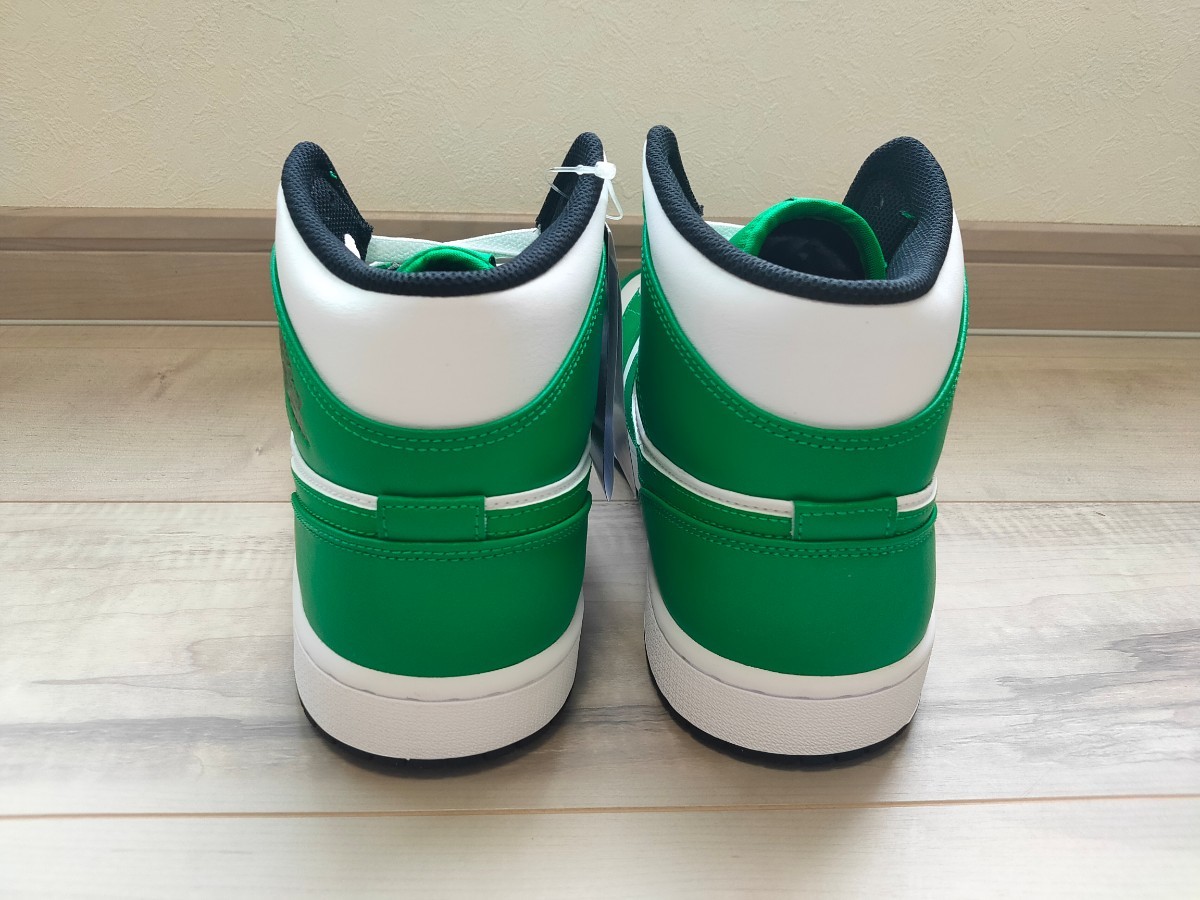 29cm 新品 NIKE AIR JORDAN 1 MID LUCKY GREEN ナイキ エアジョーダン 