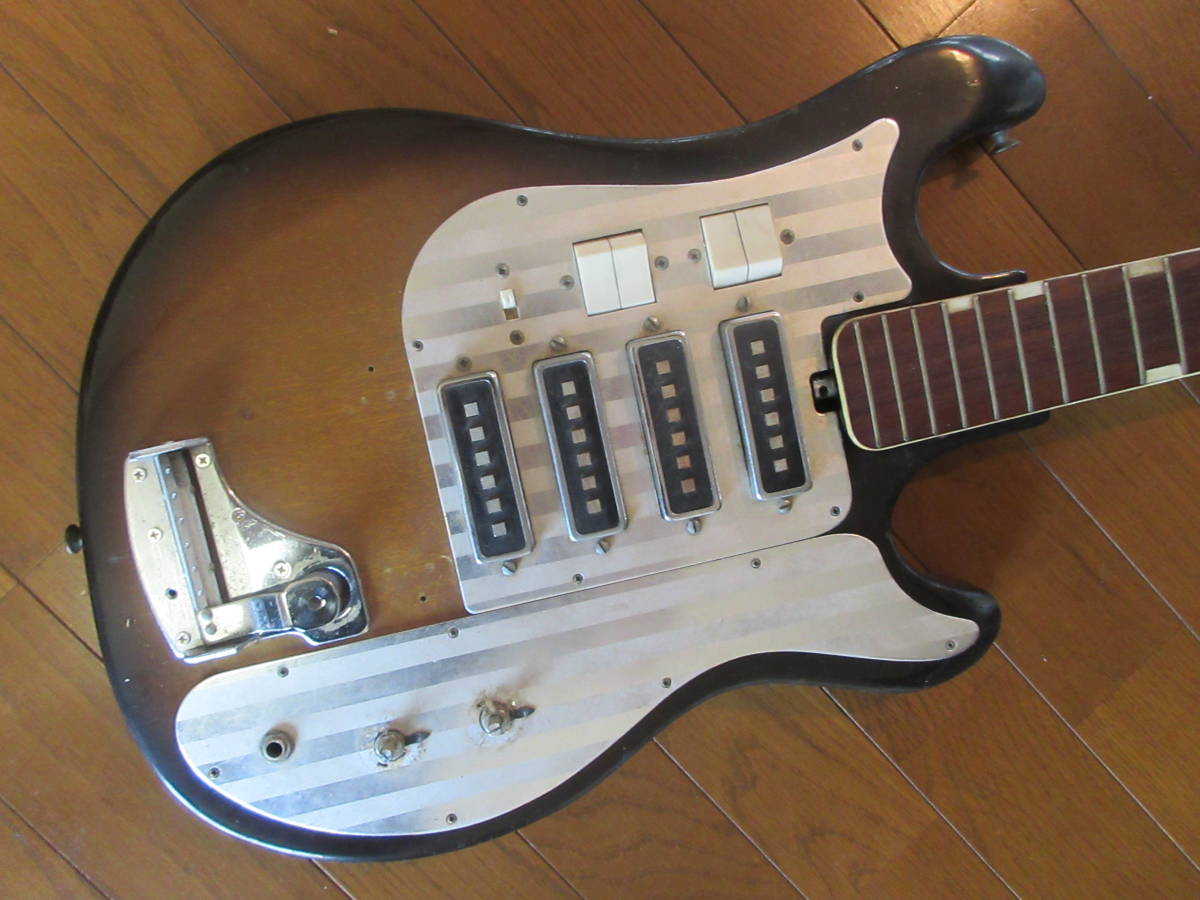 Teisco SM-2L テスコ ビザールギター1960年代 チューリップ Teisco SM