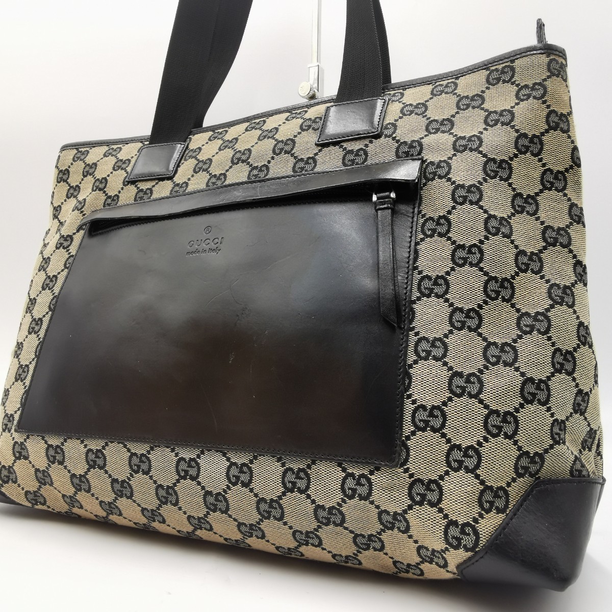 1円〜 大容量!! グッチ GUCCI メンズ ビジネスバッグ トートバッグ 