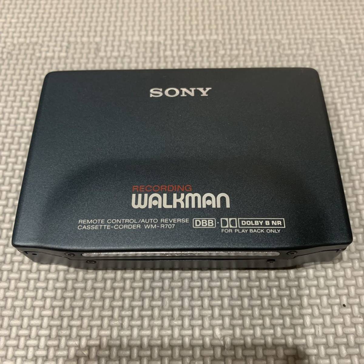 ジャンク品SONY SONY ソニー カセットウォークマン WM-R707 カセット