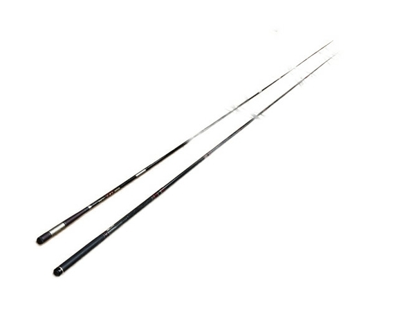 Daiwa 早霧ハエ 小継 彩峰 中硬54 釣竿 2本セット ダイワ 中古 S7802059