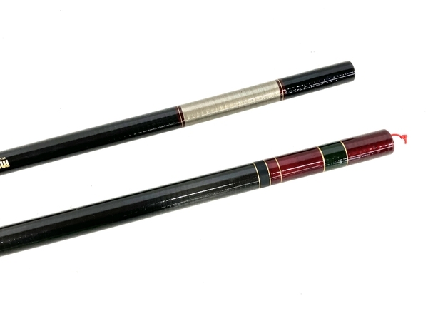 Daiwa 早霧ハエ 小継 彩峰 中硬54 釣竿 2本セット ダイワ 中古 S7802059