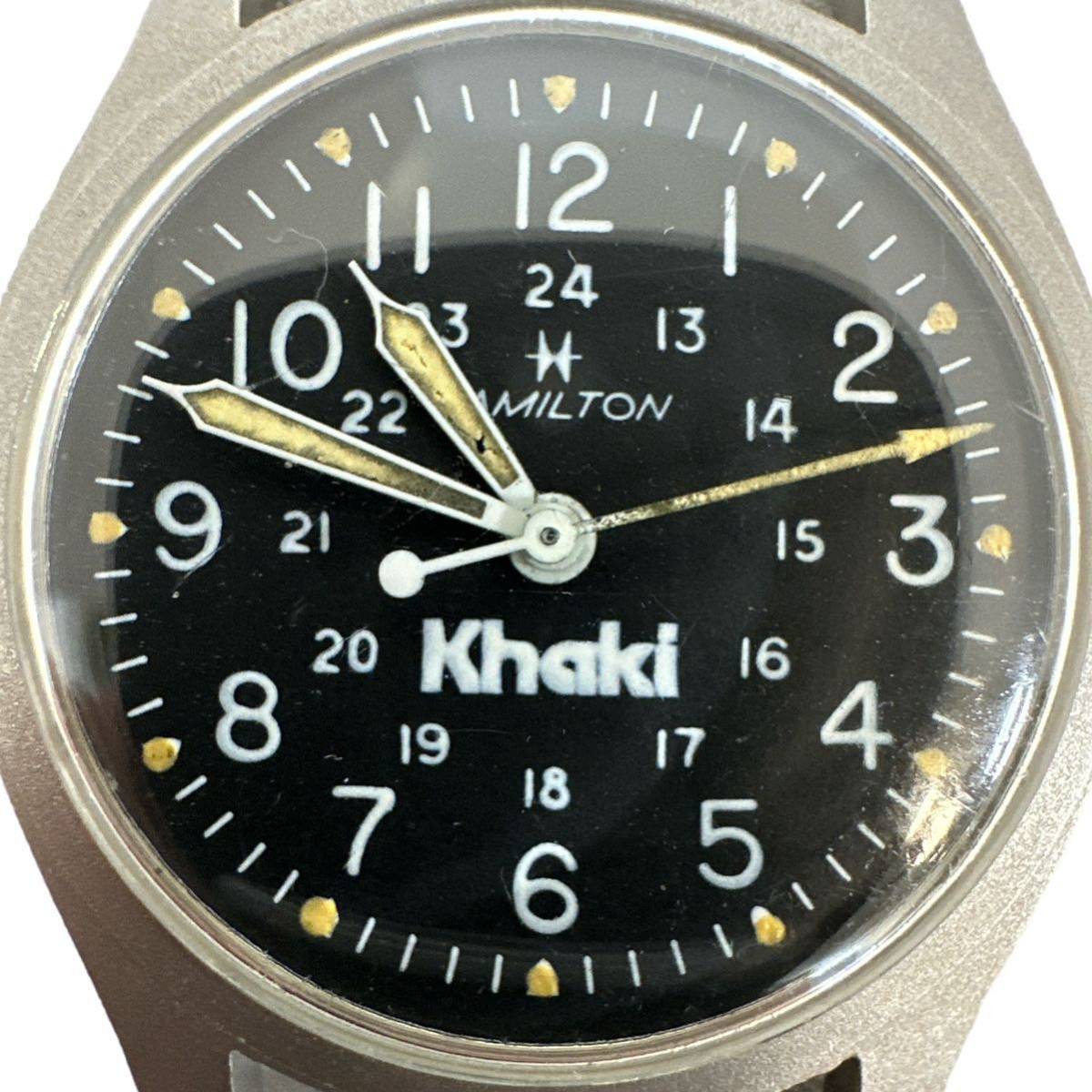 HAMILTON ハミルトン カーキ 921980 khaki 手巻き 初期 ミリタリー  