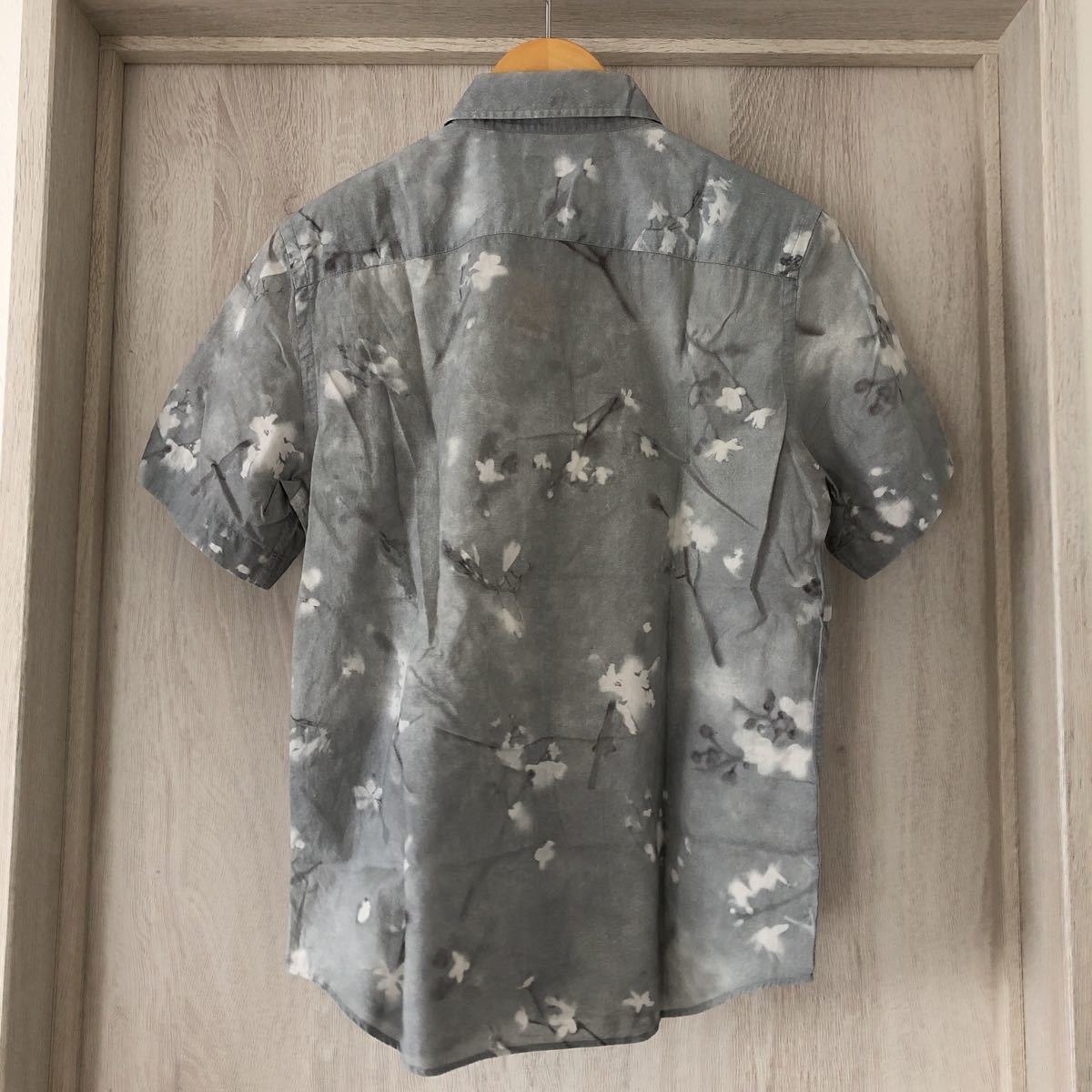 k) PS Paul Smith ポールスミス 半袖 花柄 シャツ メンズ M ライト 
