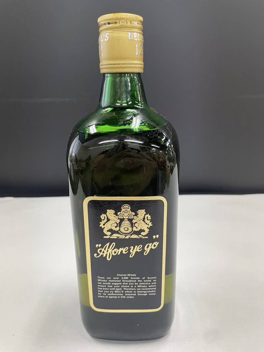 B081-9 酒 BELL'S 12YEARS ベルズ 12年 Royal Vat BLENDED SCOTCH