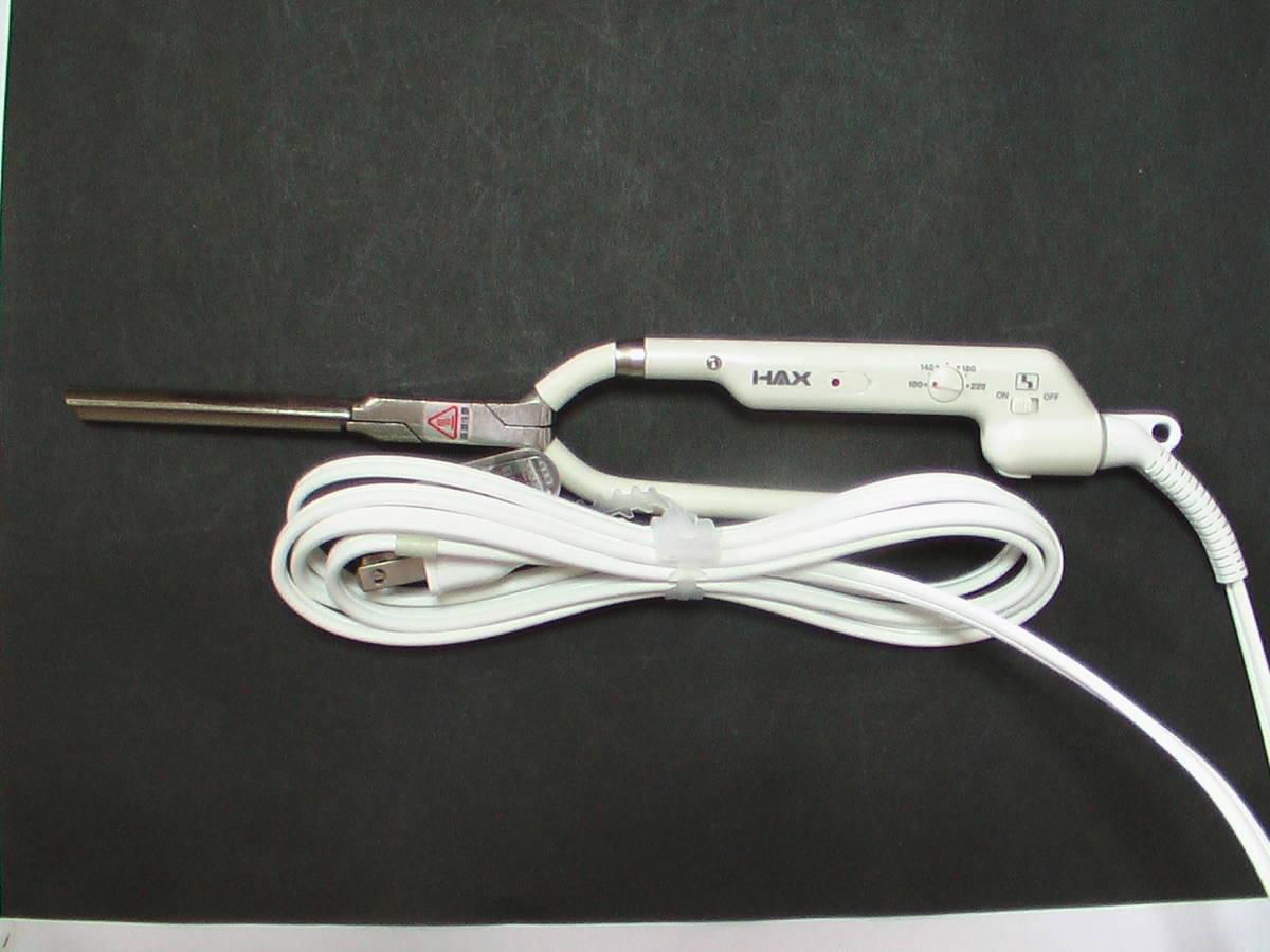 理容 アイロン HAKKO HAX アイロン 極薄 平アイロン 8ミリ デジタル