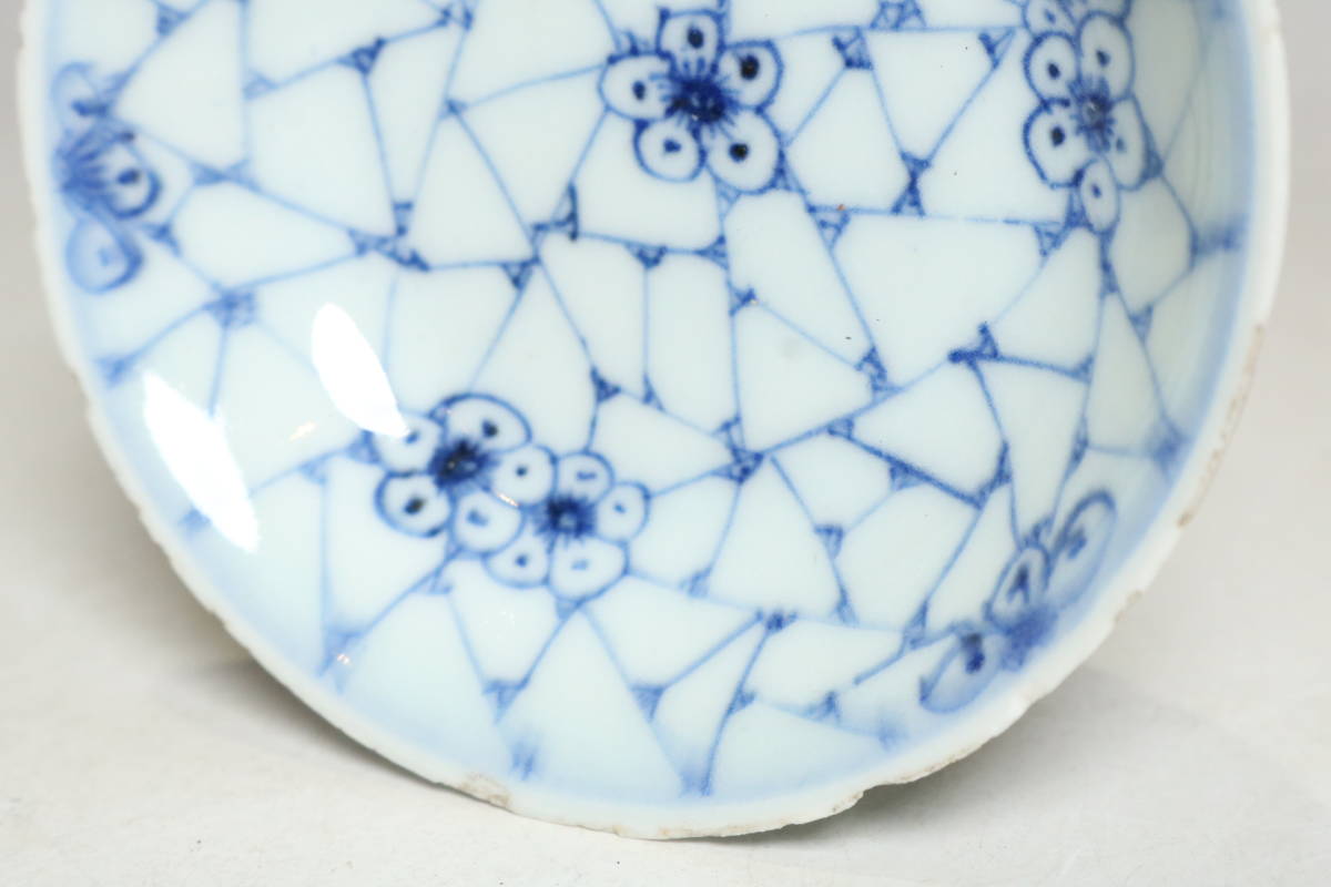 中国骨董 大清光緒年製 染付 青花 龍文皿 景徳鎮 青花 龍文