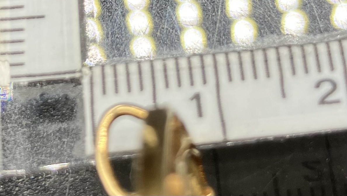 在庫整理 １円スタート】K22 K18 （金貨22金 枠18金）１／4oz コイン