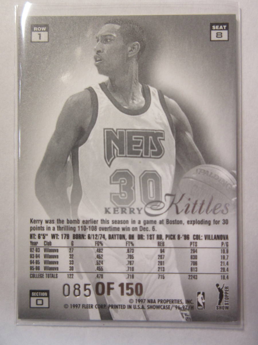 Showcase Flair 1996-97 Legacy Collection Row 0 Kobe Bryant 