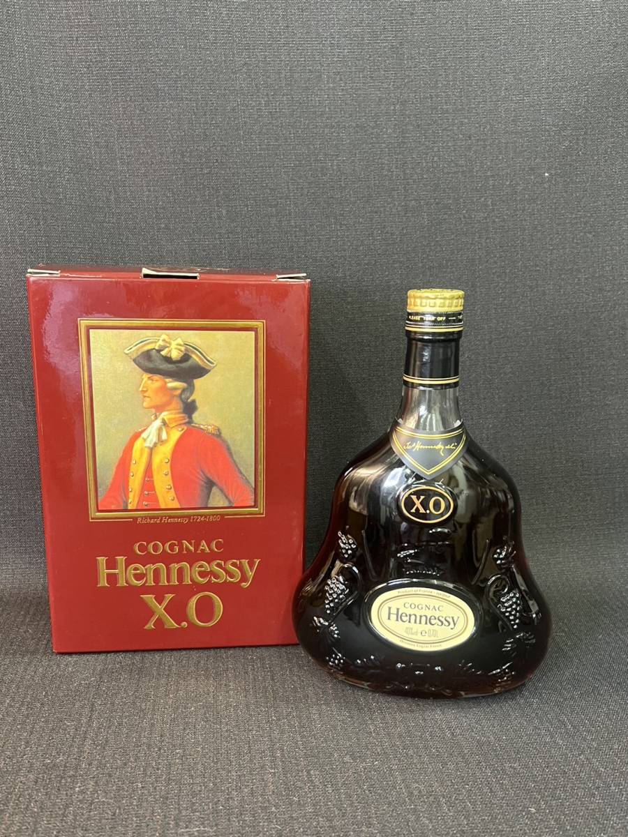 即決】【未開栓・古酒】 Hennessy（ヘネシー）XO 金キャップ クリア