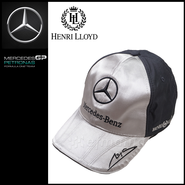 【新品】2010 メルセデスGP ゲスト用 ミハエル・シューマッハ・キャップ ヘンリーロイド★AMG F1 