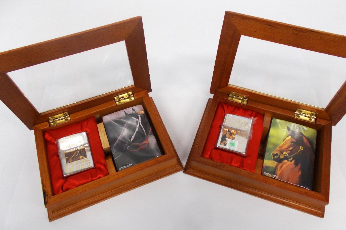 【希少品】ZIPPO オグリキャップ トランプセット 1円～おたからや◇U0229◇Zippoジッポー トウカイテイオー オグリ