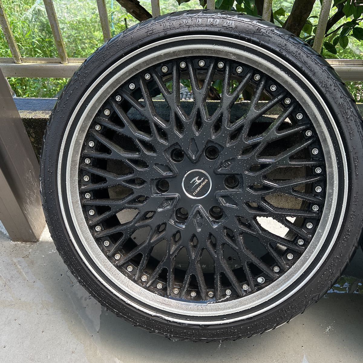 ハイエース用 フレーダーマウス クエルボ 6穴 20インチ 225/35/20 8J 