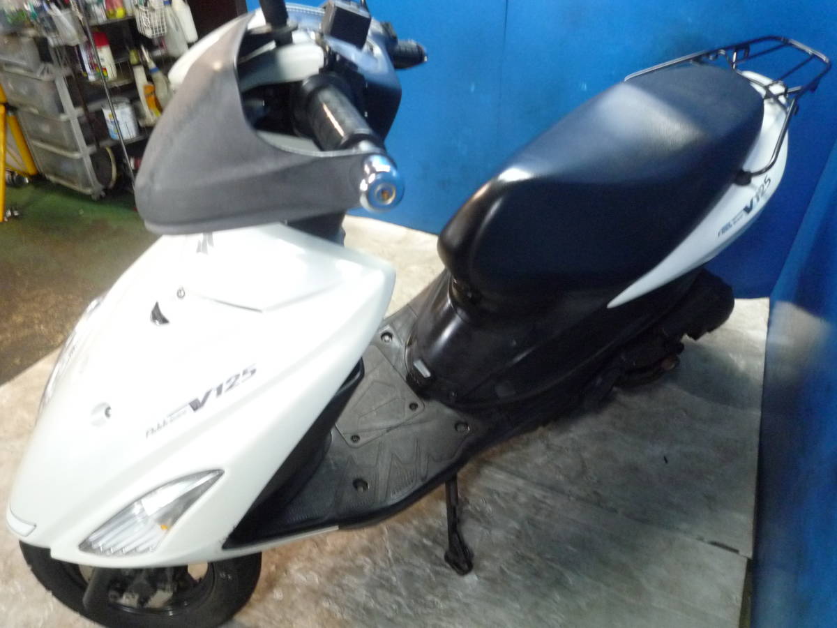 SUZUKI アドレスV125S-LTD 白 半額配送キャンペーン 限定車体価格 諸 