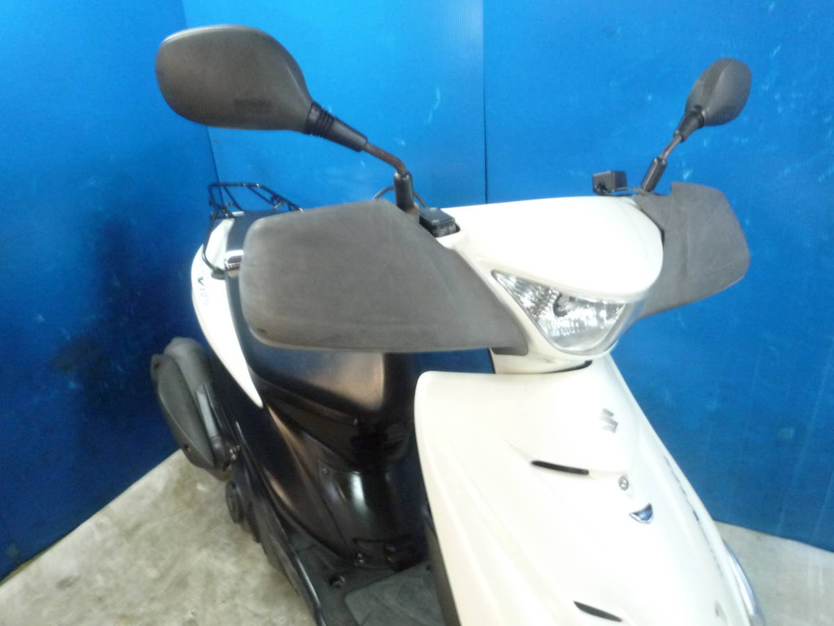 SUZUKI アドレスV125S-LTD 白 半額配送キャンペーン 限定車体価格 諸 
