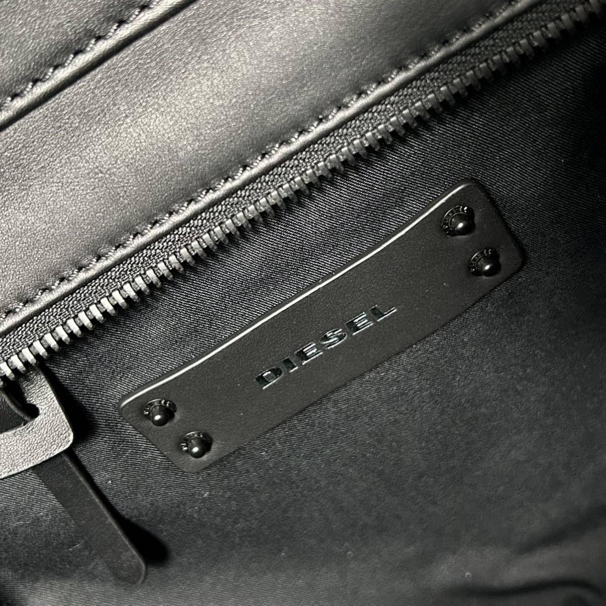 新品未使用○完売品○DIESEL ディーゼル○BADIA○カウレザー 本革 