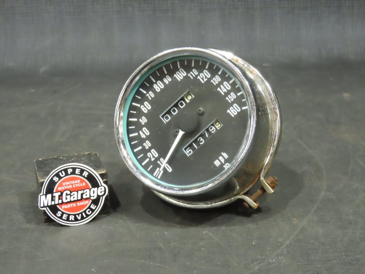 Z1 カワサキ　純正メーター　 検、KZ900 KZ1000 カワサキ Z系 Z1 KZ900 KZ1000 LTD スピードメーター 160mph (検 Z2