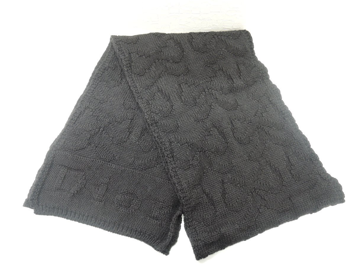  Christian Dior クリスチャン ディオール マフラー ブラック リボン柄 冬用 ファッション 小物 Aランク BRB バッグ 財布(その他)｜売買されたオークション情報、yahooの商品情報をアーカイブ公開 - 女性用